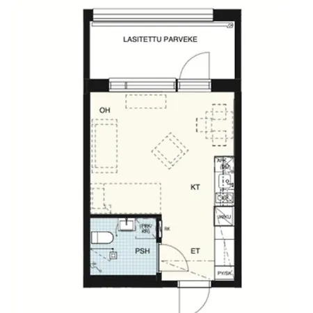 Yksioe Sarvvikissa Apartment *
